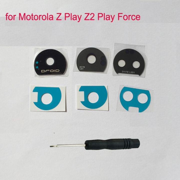 สำหรับ Motorola Moto Z Play Z2เล่น Z2บังคับ E4บวกโทรศัพท์มือถือที่อยู่อาศัยด้านหลังกระจกกล้องถ่ายรูปเครื่องมือฝาครอบอุปกรณ์ป้องกันเลนส์