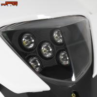 ไฟโคมไฟหน้าไฟหน้ารถมอเตอร์ไซค์แบบ LED มอเตอร์ไซค์สำหรับ Husqvarna TC TE TX FC FE FX 125 150 250 350 450 501 FE450 FE350 FE250