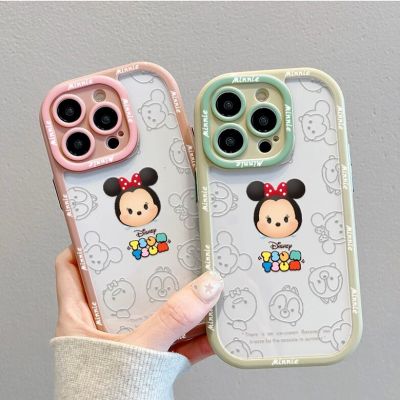Mickey Minnie Mouse Phone Case For iPhone 14 Pro Max 14 Plus 13 Pro Max 12 Pro Max Soft Silicone Phone Back Cover for iPhone 11 Pro Max XR XS Max 7 8 Plus Back Shell