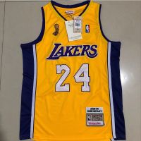 ชุดเย็บปักถักร้อย NBA Los Angeles Lakers No. เสื้อกีฬาบาสเก็ตบอล PLiopd31OCjlfg27 24 Kobe Bryant