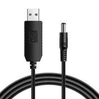 587D USB 5โวลต์เพื่อ DC9V 12โวลต์อะแดปเตอร์แปลงสายเคเบิ้ล USB เพื่อ DC3.5mm 5.5มิลลิเมตรสำหรับเราเตอร์มินิพัดลมลำโพง WIFI ชาร์จธนาคารเชื่อมต่อ