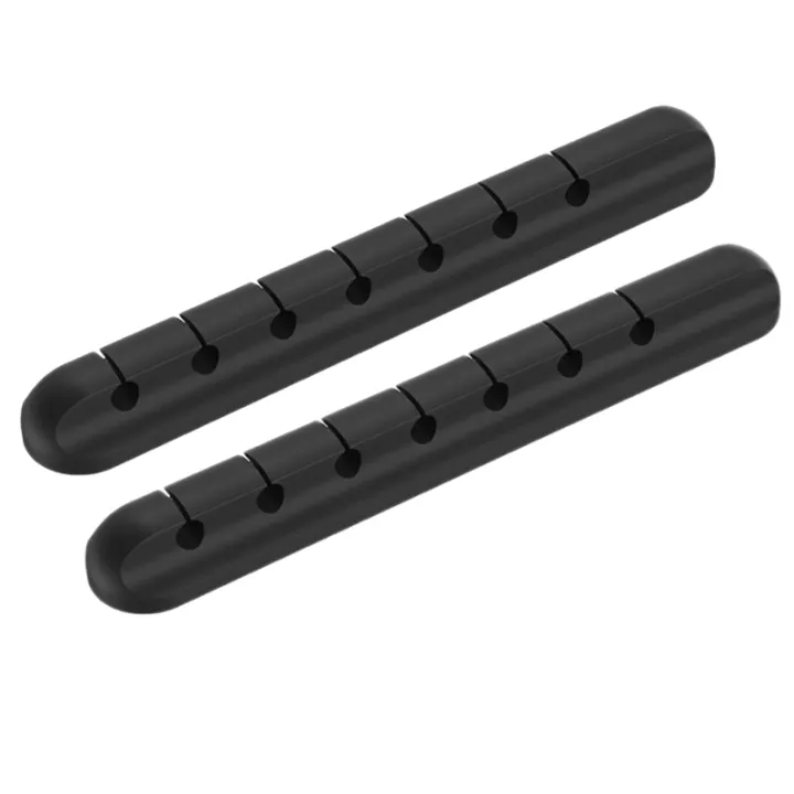 Cable Clips,2 Pack Silicone Adhesive Wire Cable Holder,Cable Organizer