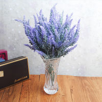 123 Pcs Artificial Green Plant Lavender Pastoral Style Plastic Potted Flowers Living Room Office Decoration Home Bedroom Decor