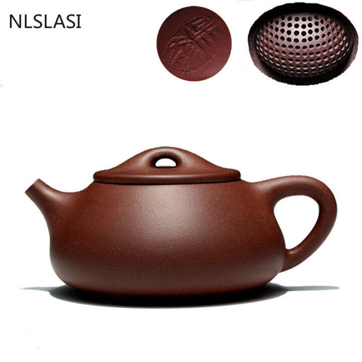 Authentic Chinese Tea Ceremony Supplies Zisha Stone Scoop Pot Yixing
