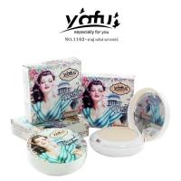 แป้ง YAFU(ยาฟู) ฟอลรอล ไวท์เทนนิ่ง ฟลอเลส พาวเดอร์ ฟาวเดชั่น 1162 Floral Whitening Flawless Powder Foundation SPF40 PA+++