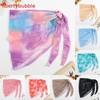 【Moon night 】^libertybubbler^ กระโปรงคลุมบิกินี่ พิมพ์ลาย 1 ชิ้น สําหรับผู้หญิง