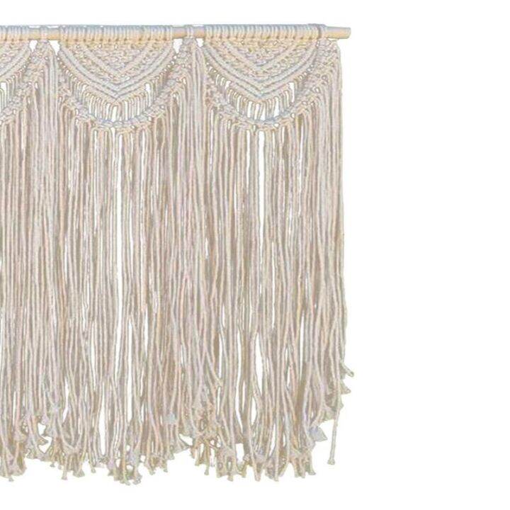 ผ้าลายยิปซีตกแต่งผนังเครื่องตกแต่งฝาผนัง-macrame-ขนาดใหญ่พร้อมพู่ห้อยทำด้วยมือโบฮีเมียนตกแต่งผนังพู่ถักของตกแต่งศิลปะบนผนัง