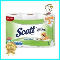 กระดาษชำระ SCOTT EXTRA SP JUMBO ROLL แพ็ค6TOILET TISSUE SCOTT EXTRA SP JUMBO ROLL PACK 6 **ลดราคาจัดหนัก **