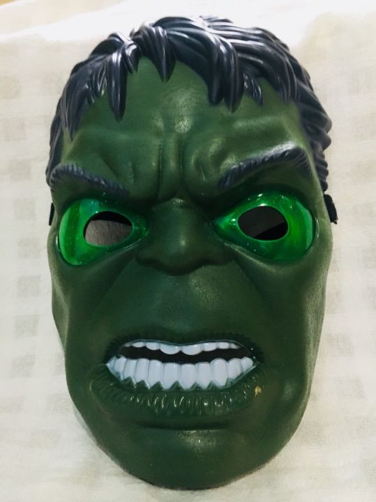 หน้ากากเดอะฮัค-the-hulk-mask-avengers-super-hero-มีไฟ