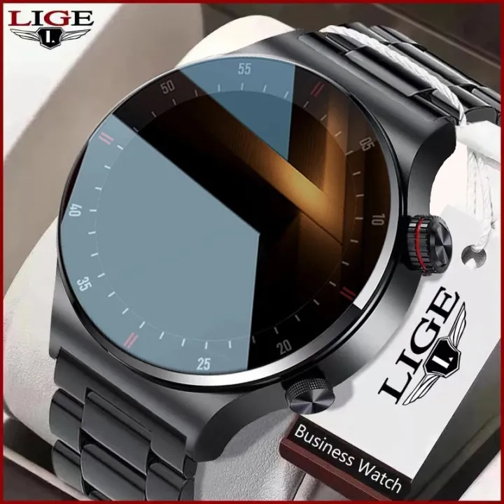 LIGE smartwatch mang đến cho bạn một thiết kế thanh lịch cùng với các tính năng thông minh như đo nhịp tim, bước chân và thực hiện cuộc gọi. Bảo vệ sức khỏe của bạn và đồng thời trông thật bảnh bao với LIGE smartwatch.