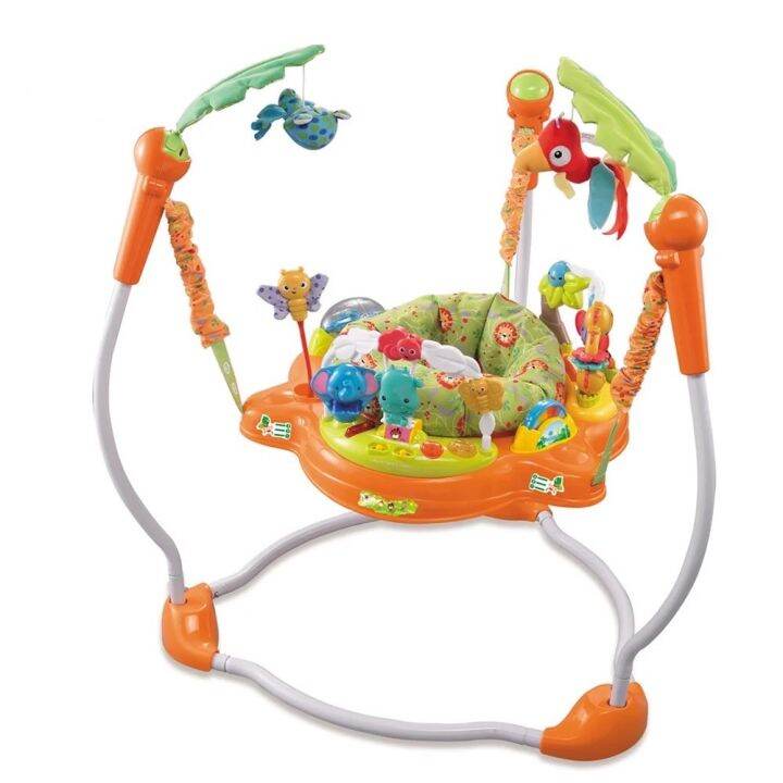 toykidsshop-จั้มเปอร์เก้าอี้กิจกรรม-baby-walker-jumperoo-กระโดดมีเสียง-จัมเปอร์-จั้มเปอร์เด็ก-หมุนได้360องศา-สีสันสดใส-รหัส63569