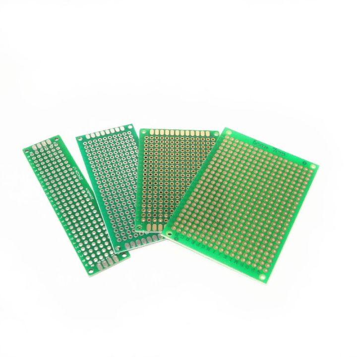 4ชิ้น/ล็อตขนาด4X6 5X7 6X8 7X9สองด้านรากเดิม PCB แบบสากลพิมพ์แผงวงจรโปรตอนสำหรับ Arduino