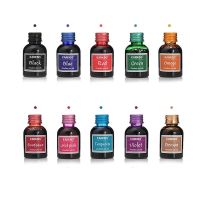 ZZOOI Colorful Fountain Pen Ink Non-Carbon Drawing Writing Art Craft Calligraphy Inks 30ml Bottle Stationery Office Supplies