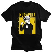 Kurapika Anime Hunter X Hunter Classic Retro Manga Fun Print Summer Short Sleeve Cotton Loose Man T-Shirt Oversized Tide