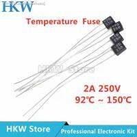 □ Temperature Fuse Fan Motor 2A 250V RH 92 95 102 105 110 115 120 125 130 135 140 145 150 degree LED Thermal Fuses Fusiable