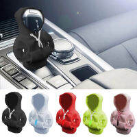 เสื้อกันหนาวมีฮู้ด Shift Knob, Cover Pelindung Gigi Mobil Universal,Dekorasi Interior Mobil Anti Selip