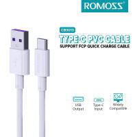 Romoss Cb3013 สายชาร์จ Usb-A เป็น Type-C 3A 1 เมตร ชาร์จเร็ว