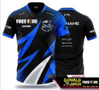 Free Fire Mesh dri fit KMK E-SPORTS 3D tshirt - Free custom name