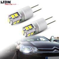 Ijdm ไฟไม่มีข้อผิดพลาดสีขาว6000K G4 Hp24w 12V Led ไฟ Drl สำหรับเปอโยต์3008 5008ซีตรองอุปกรณ์เสริม C5ไฟ Led ไฟตอนกลางวัน Drl