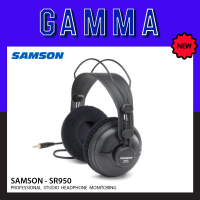 SAMSON SR950 : Professional  Studio Headphone Monitoring  หูฟังสำหรับอัดเพลง, Mix เพลง ทำเพลงโดยเฉพาะ Original แท้ 100%