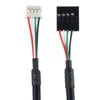 Ph2.0 Motherboard to DuPont 2.54 Cable  PH2.0 to DuPont 2.54mm 4Pin Male/5Pin Female USB 2.0 Converter Cable 30cm