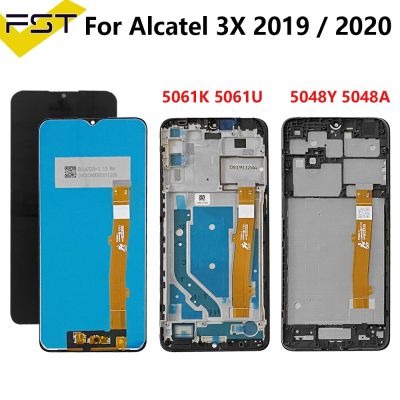 For Alcatel 3X 2020 LCD 5061K 5061U 5061 LCD Screen Touch Display Assembly For Alcatel 3X 2019 5048 5048Y 5048A 5048I 5048U LCD