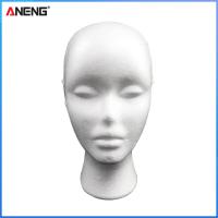 Foam Head Practical Dummy Mannequin Female Model for Hat Hair Wigs Display