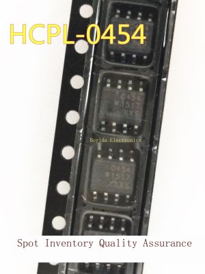 10Pcs ใหม่ HCPL-0454 HCPL-0454-500E SOP-8 454การพิมพ์แพทช์ความเร็วสูง Optocoupler