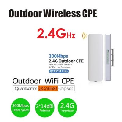 CPE Router WIFI Extender 2.4G 300Mbps WiFi Bridge Access Point AP