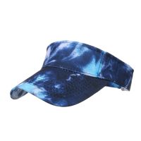 [Hat vendor]ฤดูHat vendor Breathable Air หมวกกันแดดผู้ชายผู้หญิงกระบังหน้าปรับได้ UV ด้านบนที่ว่างเปล่า Gradient กีฬาเทนนิสวิ่งหมวกกันแดด