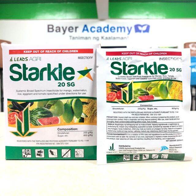 STARKLE DINOTEFURAN 20 SG INSECTICIDE (25 grams) OP Lazada PH