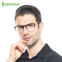 SOOLALA Oversized Womens Mens Anti Blue Light Reading Glasses Large Horn Clear Eyeglass Frame Reader Reading Glasses