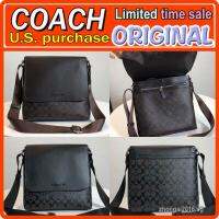 Coâćh s Leather Casual Flap Crossbody Bag Briefcase F71765