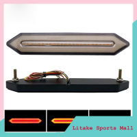 แถบไฟท้ายไฟท้าย LED ไฟ LED 100ดวงเบรคไฟหยุด IP67กันน้ำสัญญาณเลี้ยวสำหรับรถกระบะรถบรรทุก2ชิ้น