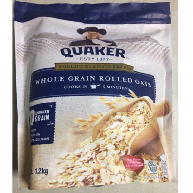1.2 kg Quaker Whole Grain Rolled Oats for lactation cookies Lazada PH