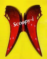 ฝาข้าง Scoopy-i รุ่นเเรก สีแดงบรอนซ์R326/คู่ : NCA