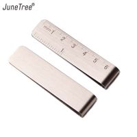 【jw】◘  Notebook Notepad Diary Book Fitting Metal Leather Holder pen clip graduation ruler planner office accessories