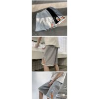 Drawstring elastic mid-rise wide-leg shorts Men Summer thin loose breathable Quick-drying Casual Jogger Sports