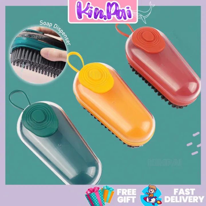 Multifunctional Auto Soap Dispensing Cleaning Brush / Clothes Washing