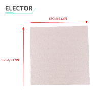 Elector 5ชิ้น13x13ซม. แผ่นหนาเตาอบไมโครเวฟแผ่นไมกาสำหรับเตาอบไมโครเวฟ