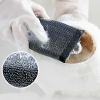 Stainless steel sponge descalingsteel wire cloth kitchen washing pot wiping artifact cleaning cloth steel ball scouring pad