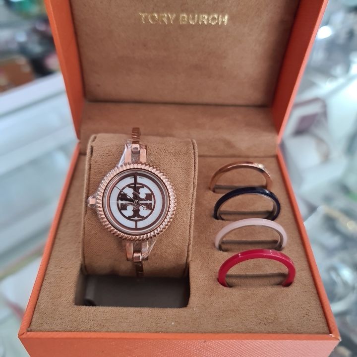 T.O.R.Y B.U.R.C.H Ladies Watch - TBW4029 Reva Bangle Watch with