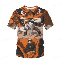 ใหม่ Naruto เด็กแขนสั้นเสื้อยืดชายหญิง Vortex Naruto Kaka 3D พิมพ์แฟชั่น Casual เสื้อยืดคุณภาพสูง T-Shirt