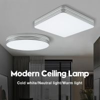 ZZOOI LED Ceiling Light Ultra Thin 18W 24W 36W 48W 85-265V LED Panel Lamp Mounted Modern Down Lighting for Home Room Decor Light