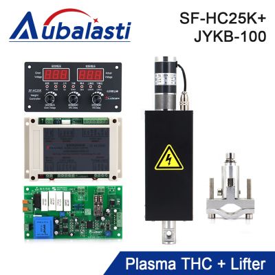 ❈❧ Aubalasti SF-HC25K Plasma THC ARC Voltage Height Controller With THC Lifter JYKB-100 For Plasma Cutting Machine Height Adjuster