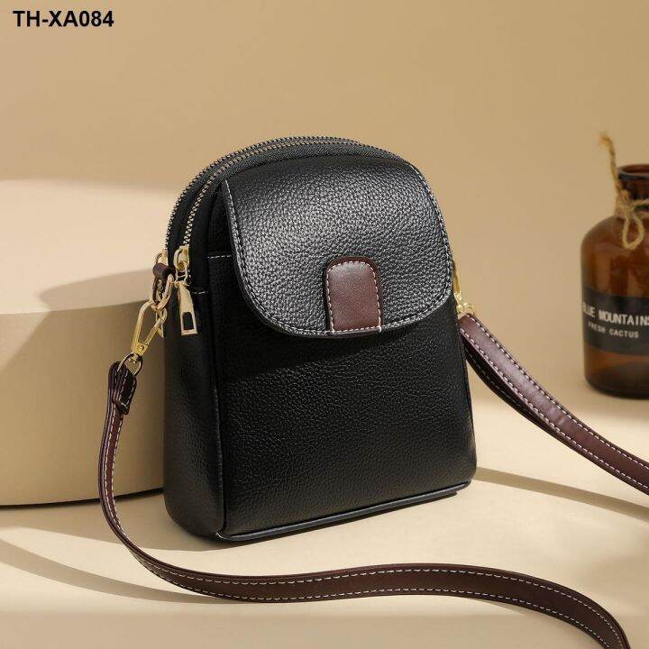 กระเป๋าโทรศัพท์มือถือผู้หญิงcrossbody-2023-ใหม่กระเป๋าน้ำหนักเบาผู้หญิงฤดูใบไม้ผลิและฤดูร้อนแฟชั่นหนังนุ่มhigh-endกระเป๋ามินิ