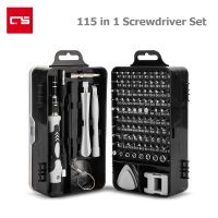 115pcs Screwdriver Bit Set Precision Magnetic Screwdriver CR-V Steel Torx Hex Screw driver for Phone PC Repair Device Hand Tools