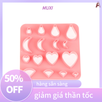 ?【HOT SALE】MUXI 1ชิ้นแม่พิมพ์ตัดดินเหนียวรูปทรงต่างๆแบบทำมือต่างหูดินโพลิเมอร์รูปทรงเรขาคณิตแม่พิมพ์เครื่องมือสำหรับเครื่องประดับจี้คุกกี้