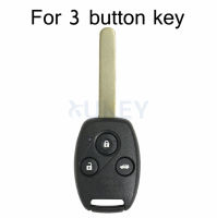 AX สำหรับ HONDA Accord Civic CRV Pilot 2007 2008 2009 2010 2011 2012 2013กรณี3ปุ่มรถเปลี่ยน Remote Key Shell Case