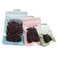 Mini Candy Color Zip Lock Plastic Bag Small Metal Parts Items Protective Bag Self Sealing Clear Ziplock PE Bags Jewelry Pouch Food Storage  Dispensers